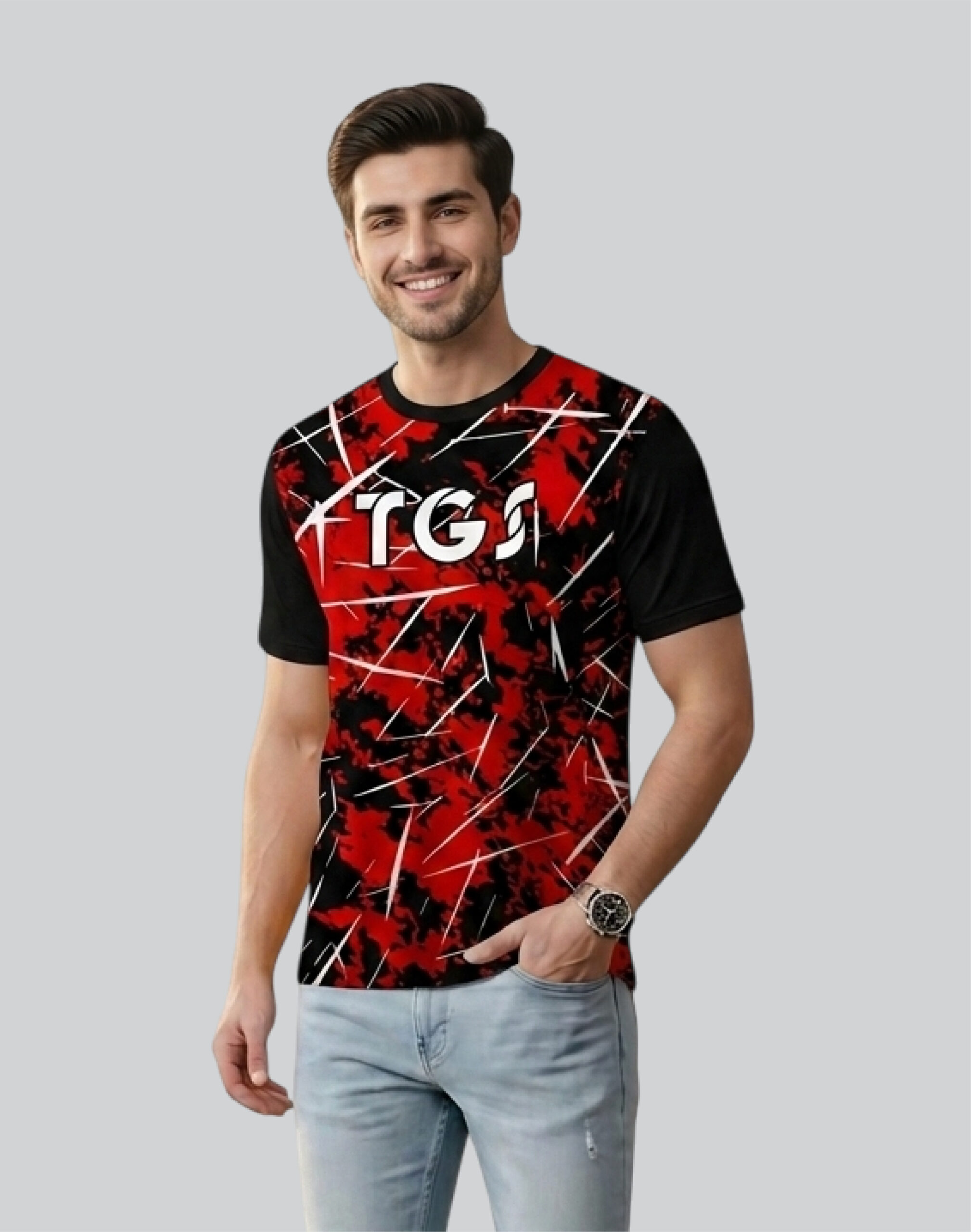red shirt